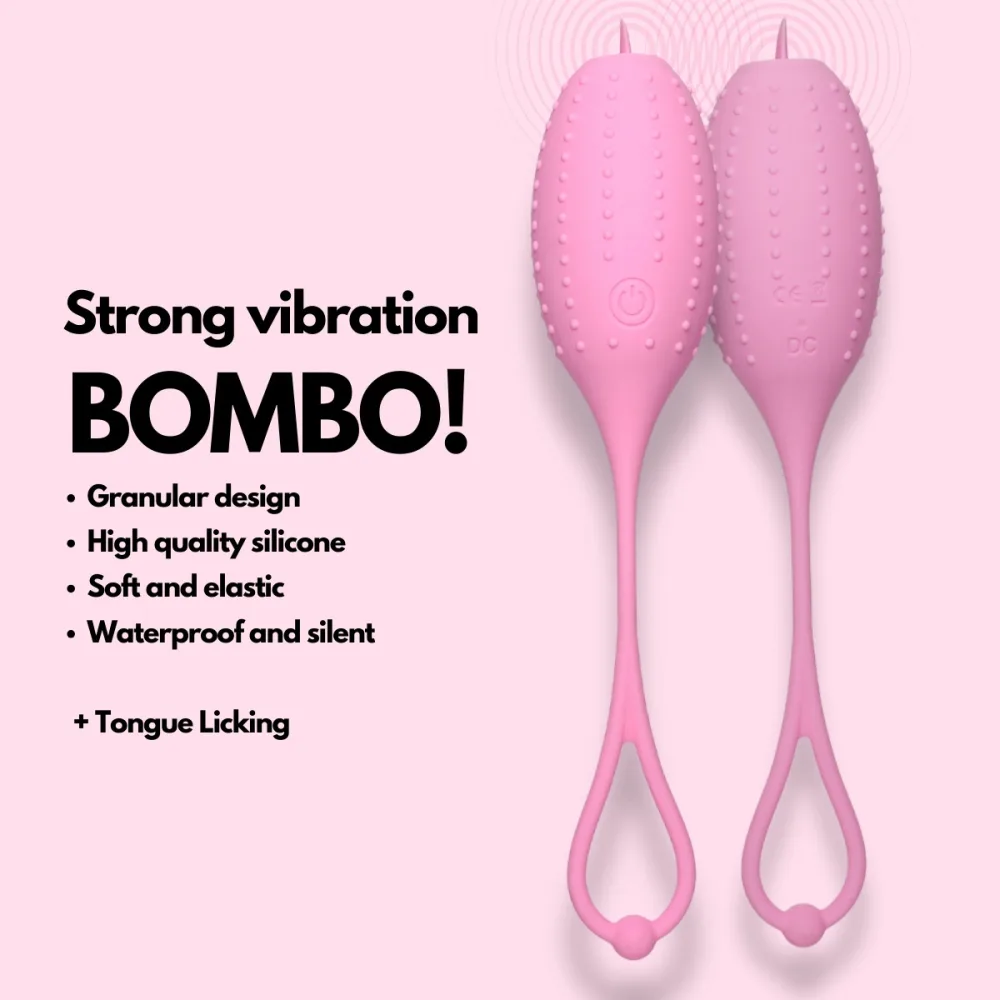 12-Speed Nubby Remote Vibrating Puffer Fish Egg Female — hình 3