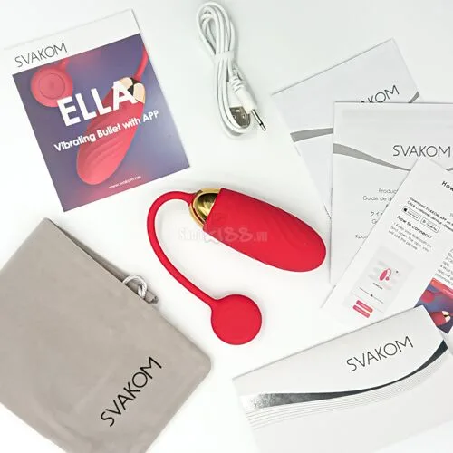 Svakom Ella Premium Rechargeable Silicone Vibrator — Cutting-Edge Smart Control Technology