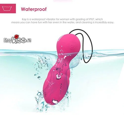 Zemalia KAY Premium Vibrating Egg Clitoral Massage Silicone — hình 5