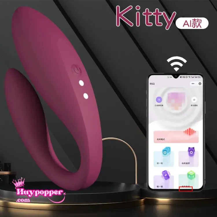 Premium C-Shaped Dual Vibe Silicone Soft Massager — hình 5
