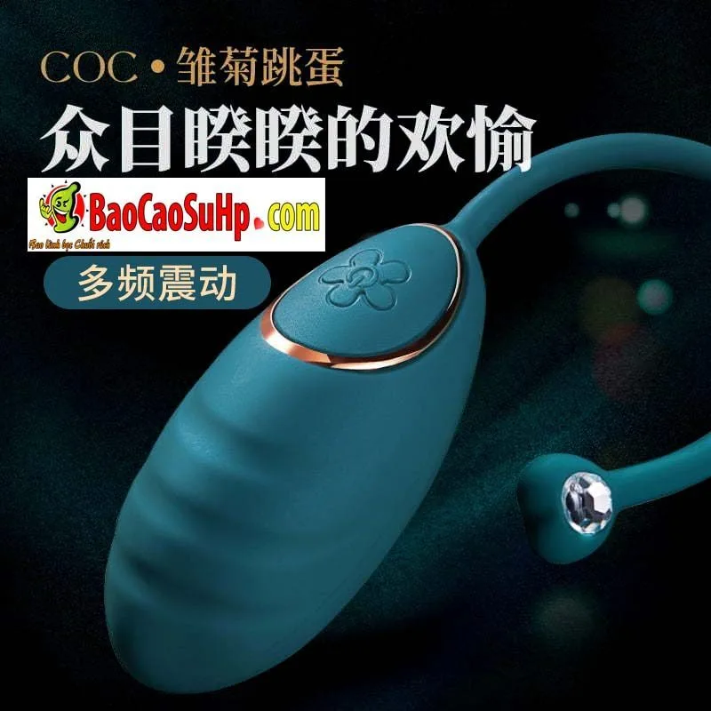Coc Daisy Wireless Remote Luxury Egg Vibrator — hình 4
