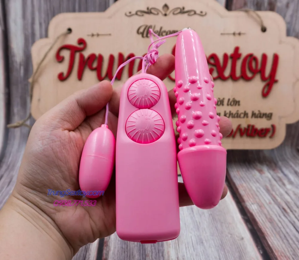 Double-Ended Spiked Love Egg Vibrator Couple’s Pleasure Tool — Designed for convenience and long-lasting use, it’s a