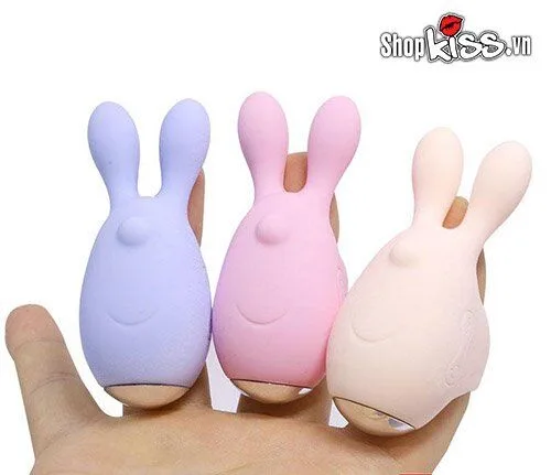 Jupin Finger Rabbit Love Egg Vibrating Silicone Pink — Enhanced Intimacy and Personal Wellness