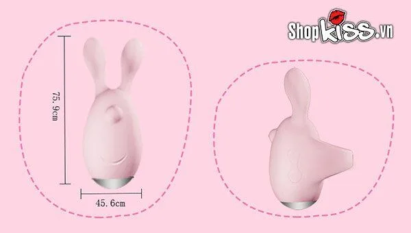 Jupin Finger Rabbit Love Egg Vibrating Silicone Pink — Don’t wait—boost your intimate moments with the Jupin Bunny