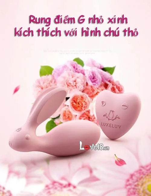 Rabbit G-Spot Vibrating Egg Pink 8 Modes Waterproof — hình 4