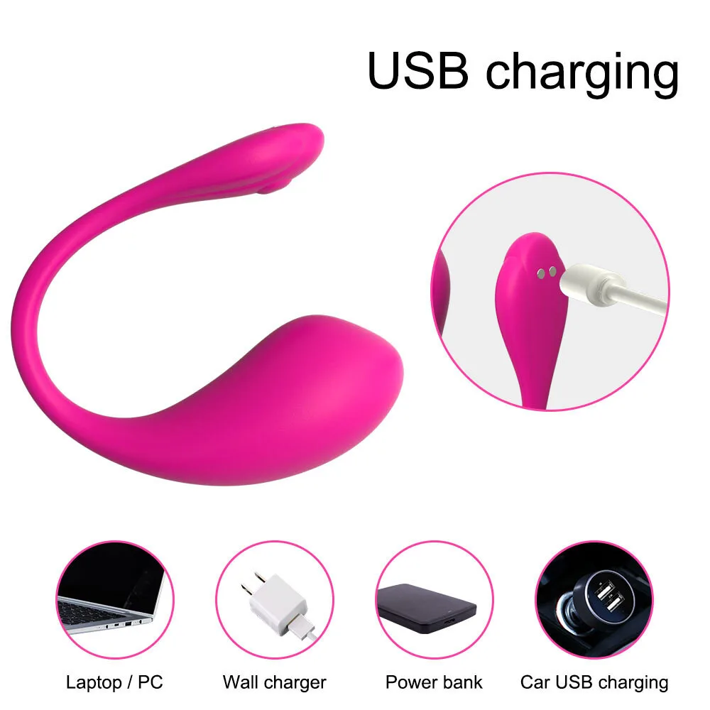 Jumping Eggs APP Controlled Wearable Vibrator — hình 12