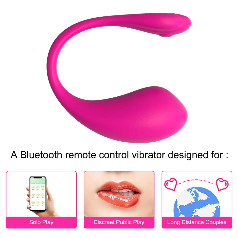 Jumping Eggs APP Controlled Wearable Vibrator — hình 9
