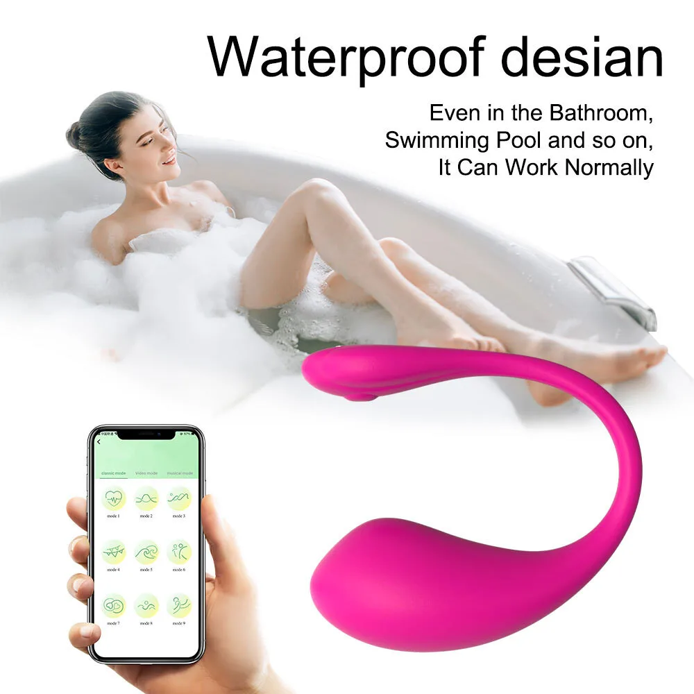 Jumping Eggs APP Controlled Wearable Vibrator — hình 11