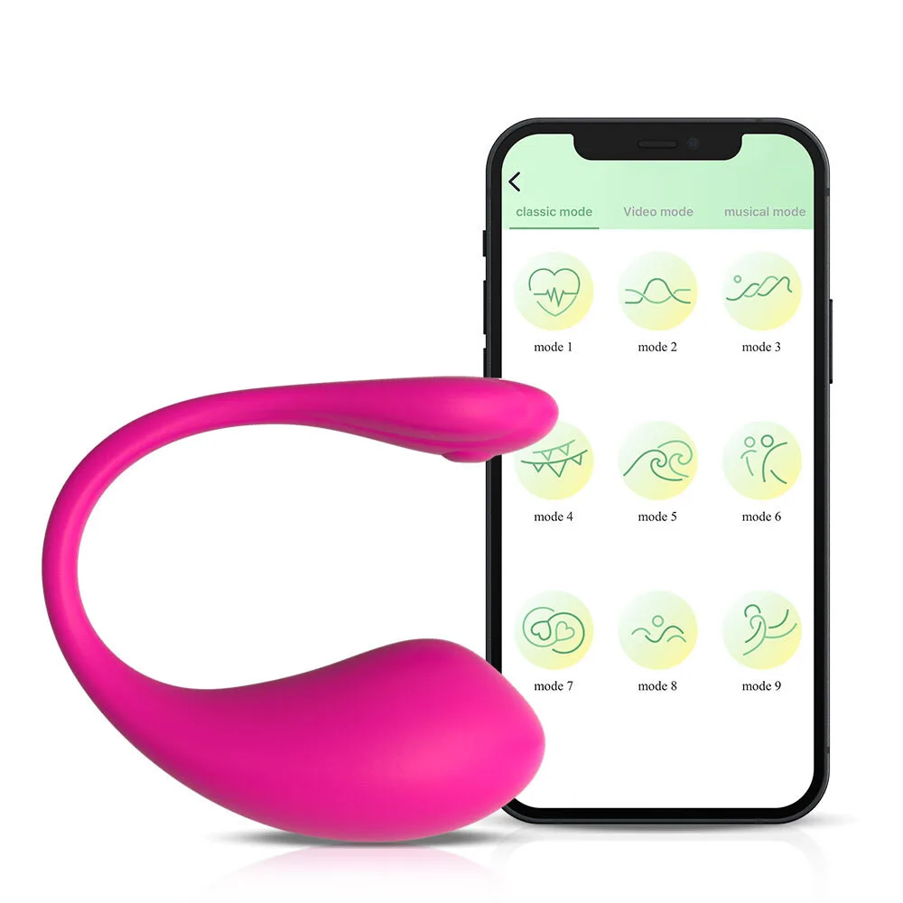 Jumping Eggs APP Controlled Wearable Vibrator — hình 2