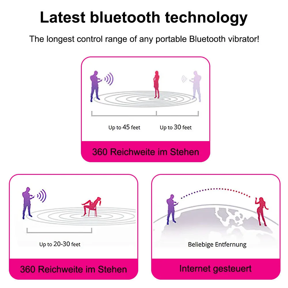Jumping Eggs APP Controlled Wearable Vibrator — hình 5