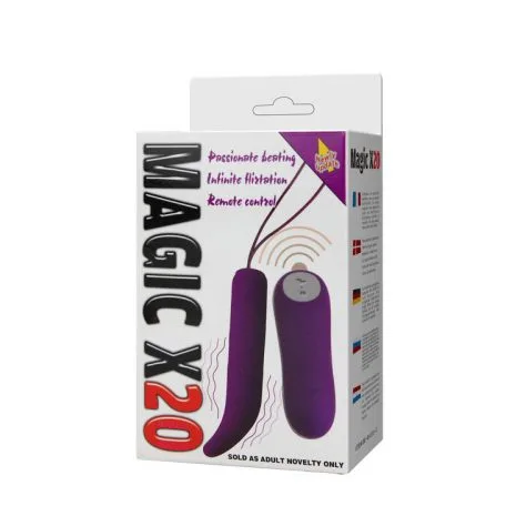 Magic X20 Mini Love Egg 20-Mode Powerful Public Use Vibrator