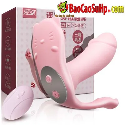 Pissy Cat Wireless Panty Vibrator Cute Cat Design — hình 2