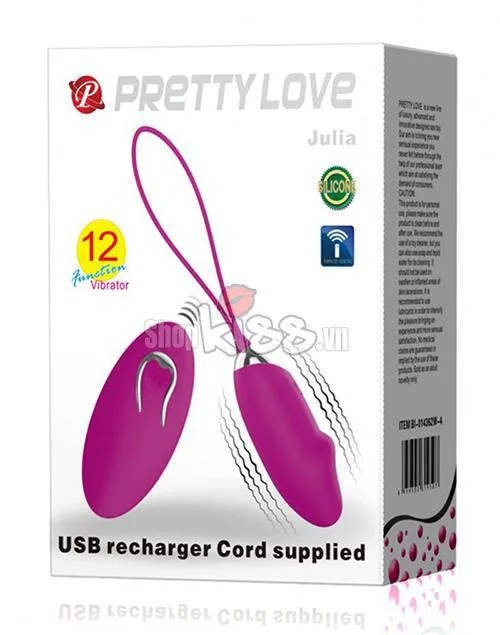 Julia Wireless Remote Love Egg Ultra Pleasure Vibrator — Advanced Features for Deep Sensations