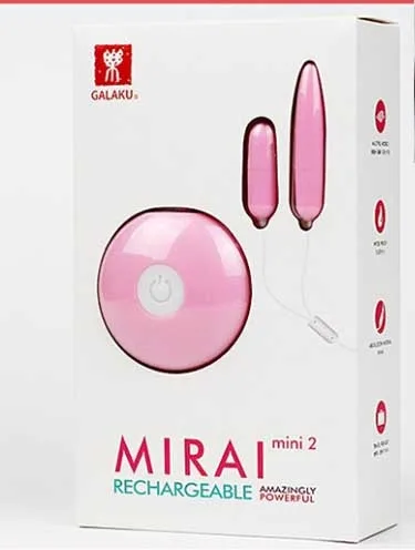 Mirai USB-Powered Mini Dual Vibrating Egg, Waterproof — Designed for Maximum Pleasure & Versatility