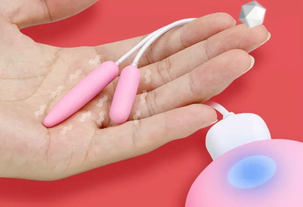 Mirai USB-Powered Mini Dual Vibrating Egg, Waterproof — Easy to Use & Maintain