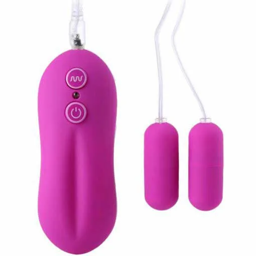 Aphrodisia Mini Dual Vibrating Egg Couples Pleasure Toy — Compact, Stylish, and Discreet Design