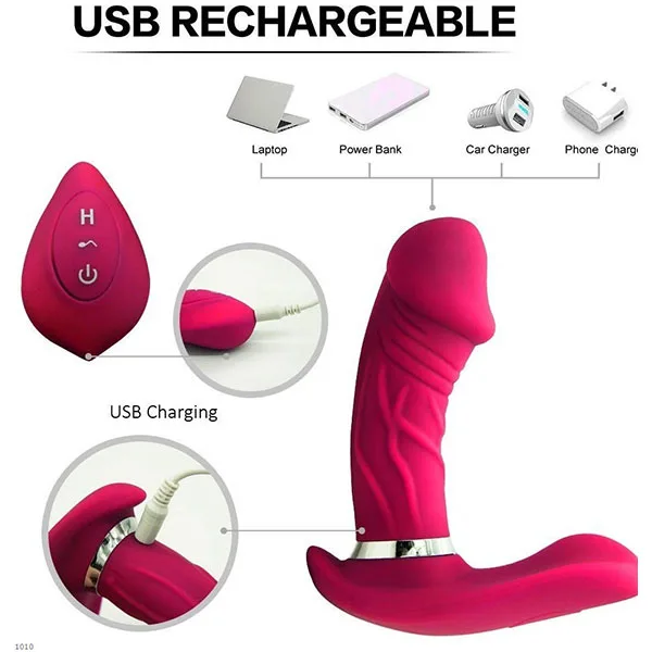 Wearable Vibrating Egg Remote Control Soft Silicone G-Spot — hình 5