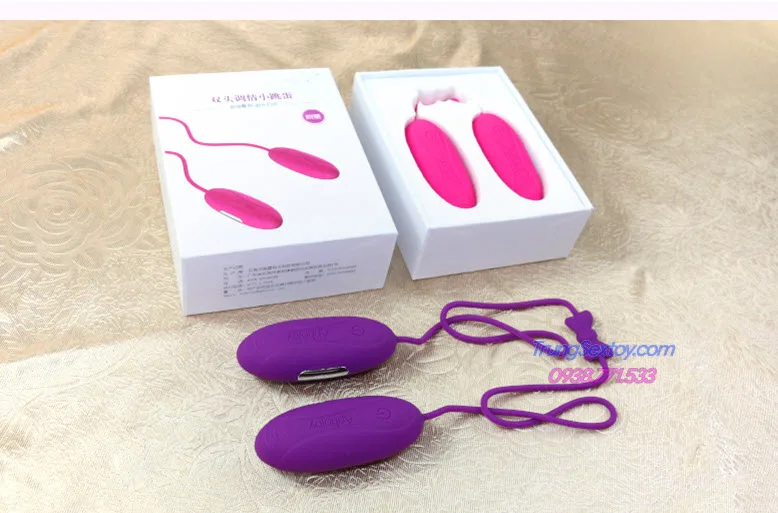 Aphojoy Dual-Ended Vibrating Egg With Intense Pleasure — Sophisticated Design & Superior Features