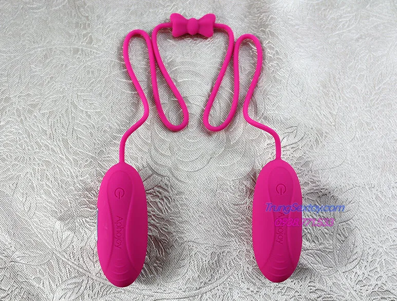 Aphojoy Dual-Ended Vibrating Egg With Intense Pleasure — Waterproof & USB Rechargeable for Convenience
