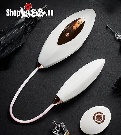 Whale Tide Queen Dual Vibrating Egg Remote G-Spot Stimulator — Combining modern technology with exquisite craftsmanship