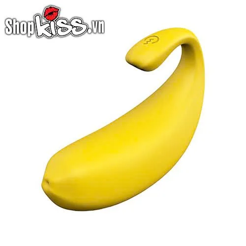 S-Hande Naughty Banana G-Spot Vibrating Banana-Shaped Toy — Created to stimulate both the G-spot and clitoris, it