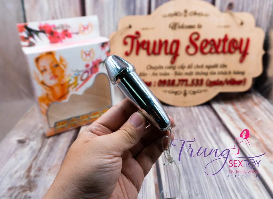 Dual Stainless Steel Powerful Vibrating Egg with Remote — hình 6