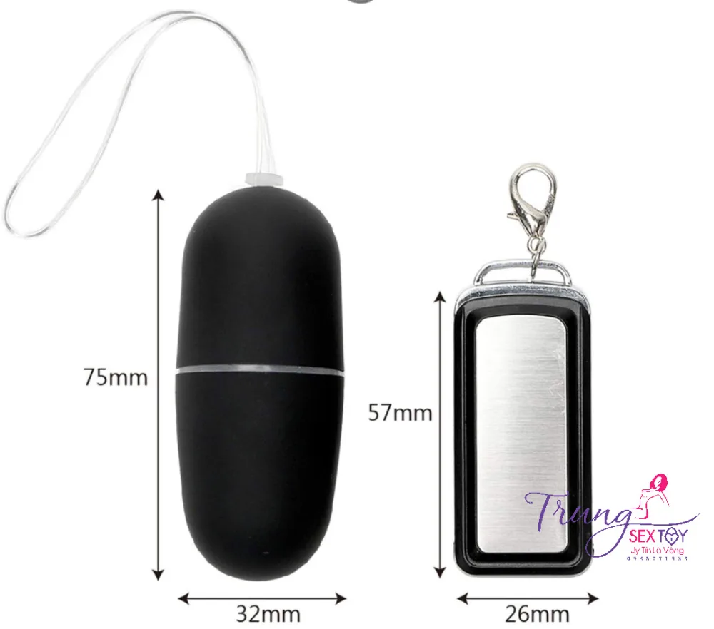 Compact Portable Wireless Remote Control Vibrating Egg Toy — Safe, Quiet & Effective