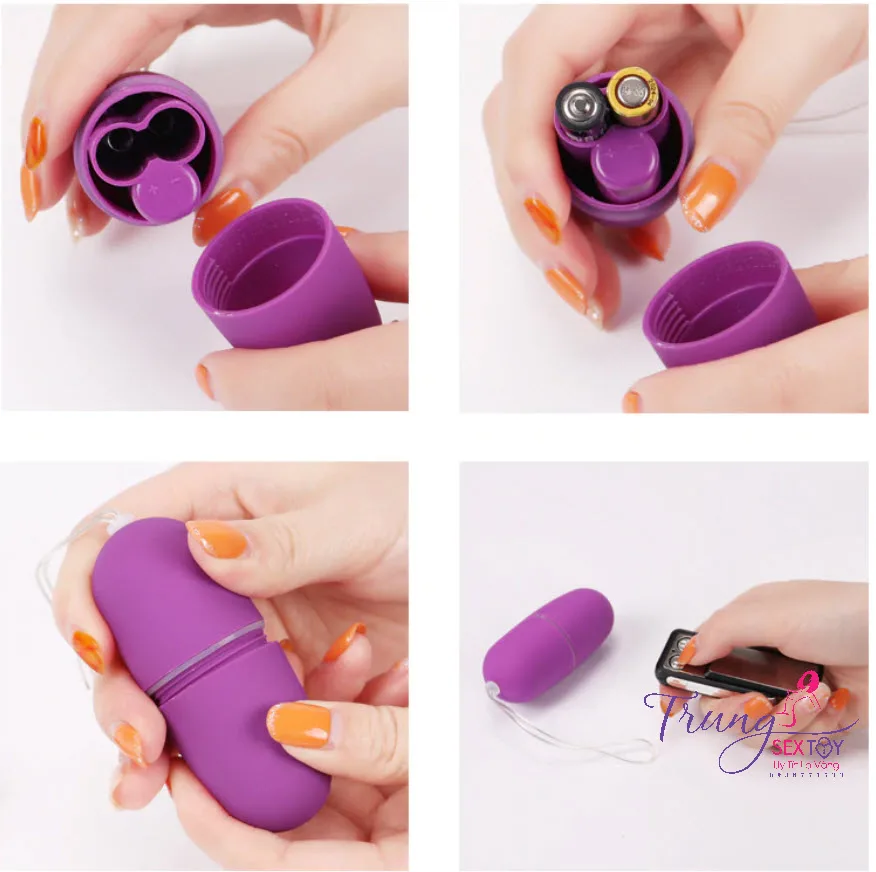 Compact Portable Wireless Remote Control Vibrating Egg Toy — Compact & Elegant Design
