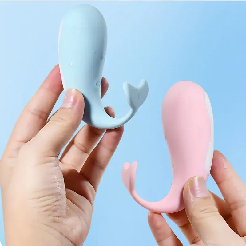 EG05E Whale-Shaped Wireless Remote Vibrator Silicone Toy — Don't wait—add it to your collection and dive into waves of