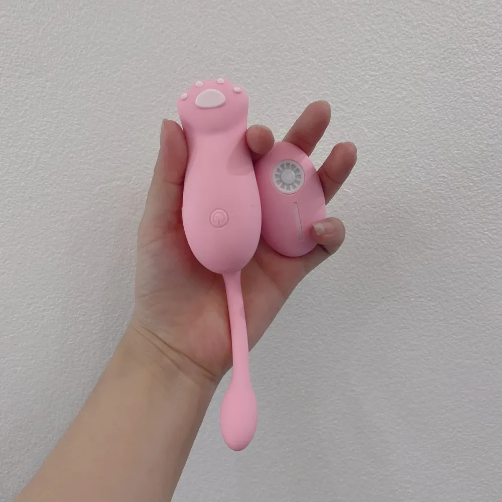 Cat Paw Wireless Remote Vibrating Egg 10 Modes Waterproof — Powerful Vibration & Multiple Modes