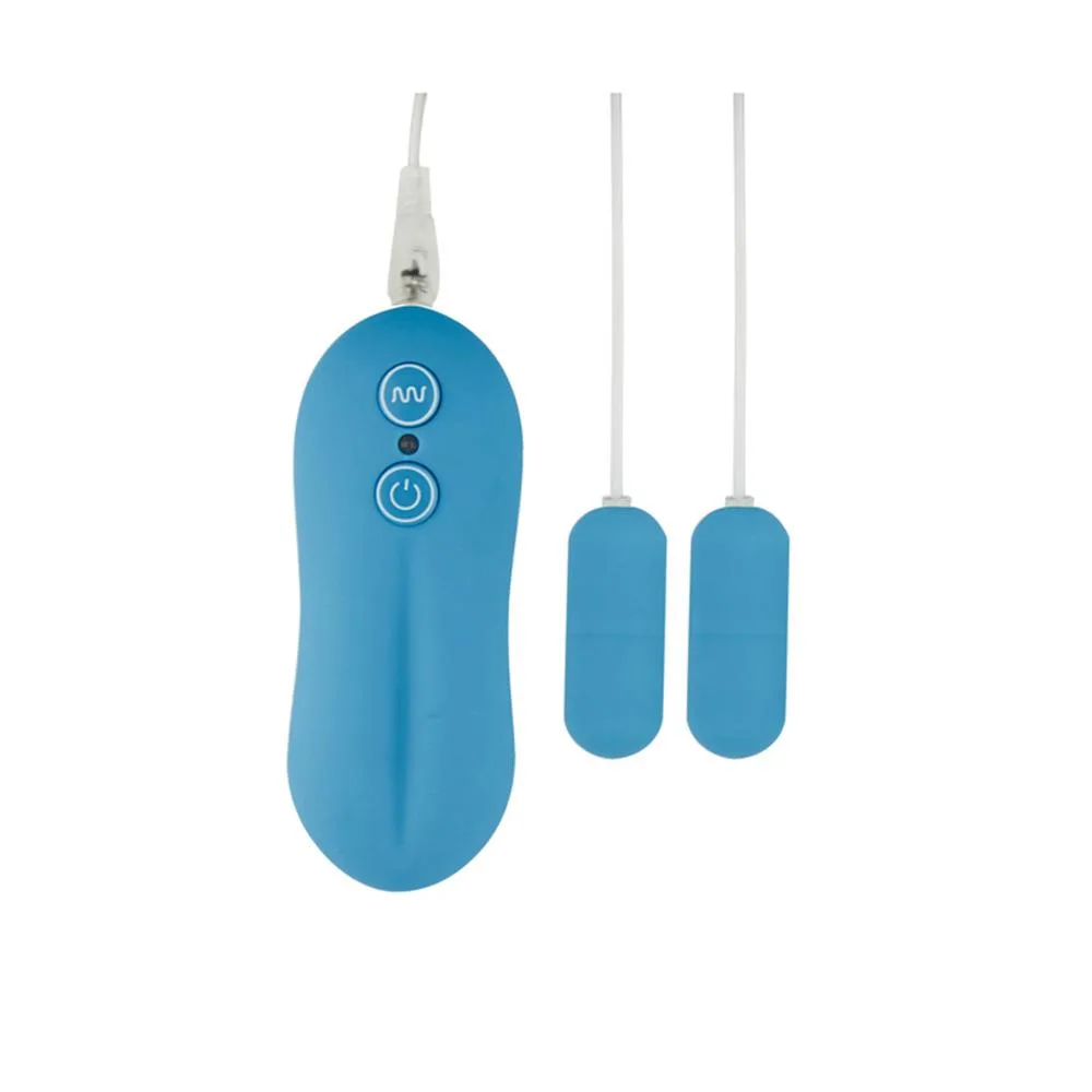 Aphrodisia Dual End Vibrating Egg 10 Modes Clitoral Nipple — Perfect for Every Occasion