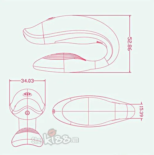 Love 2U Wireless Remote Egg Vibrator - Silicone G-Spot — hình 4