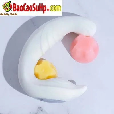 Backyard White Prostate Vibrator Silicone Soft ABS Safe — hình 3