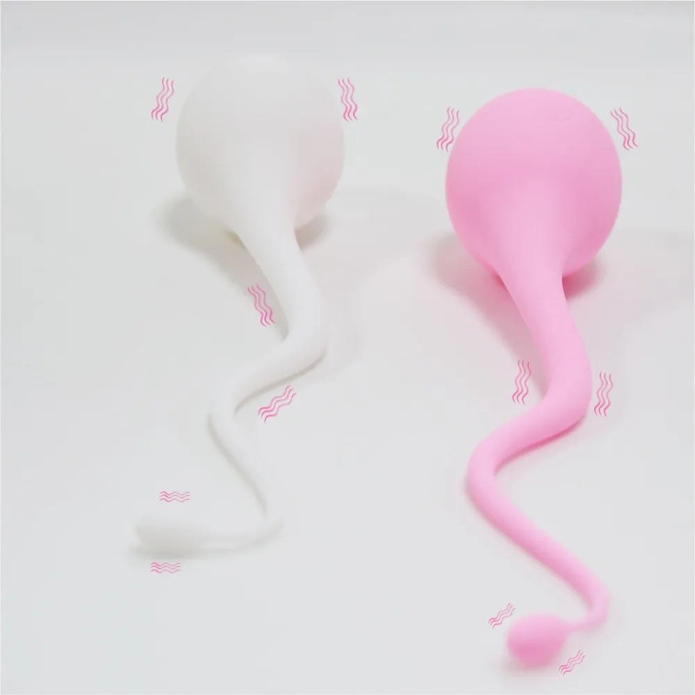 Sperm-Shaped 10-Mode Remote Control Vibrating Egg — hình 7