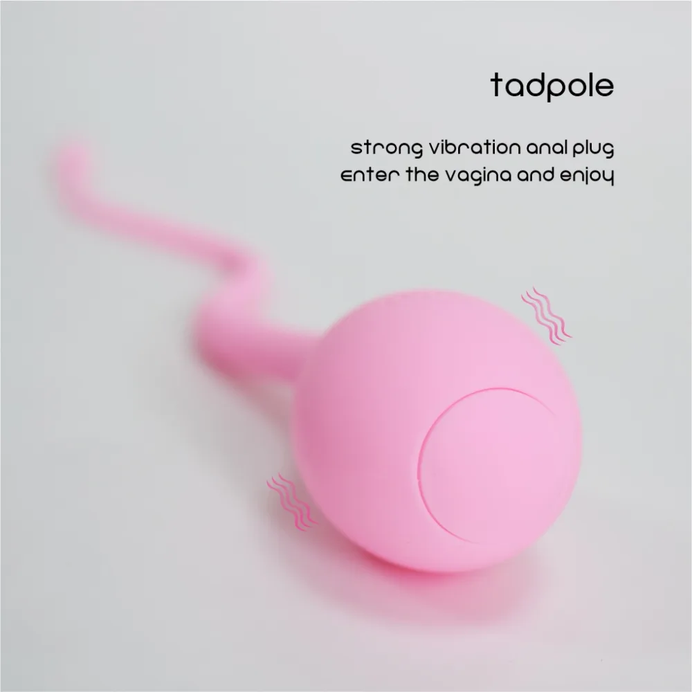 Sperm-Shaped 10-Mode Remote Control Vibrating Egg — hình 8