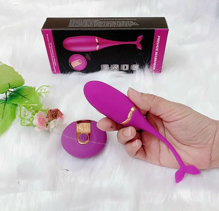 Private Massager Wireless Remote Control Dolphin Vibrator — Elegant Design with Superior Comfort