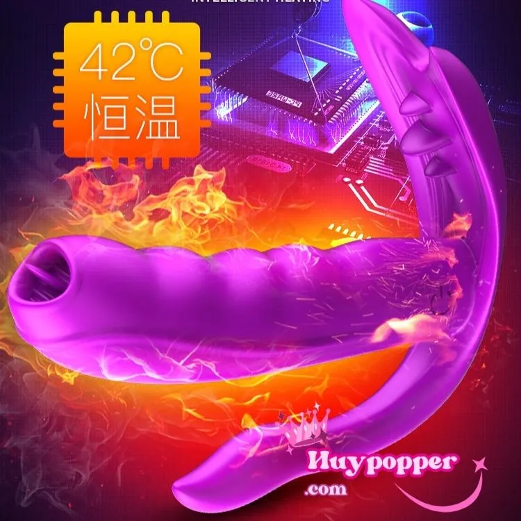 Remote-Controlled Tongue Licking Powerful Vibrating Egg — hình 4