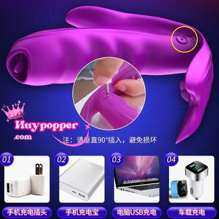 Remote-Controlled Tongue Licking Powerful Vibrating Egg — hình 2