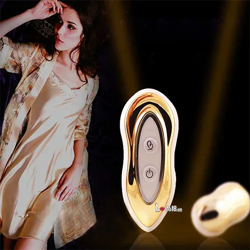 Golden Luxury Vibrating Egg - 7 Modes, Waterproof, Compact — hình 5