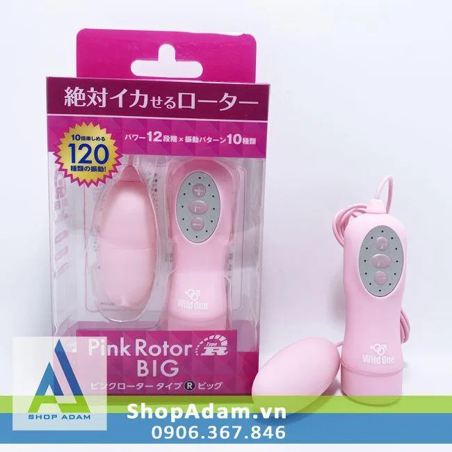 Pink Rotor Big Powerful 10 Mode Love Egg Japan