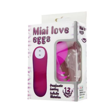 Mini Love 3-Head Vibrating Egg 20 Modes Intense Pleasure