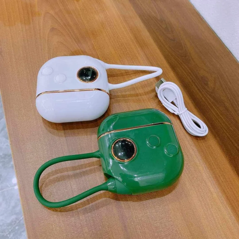 Airpod Style Discreet 2in1 Vibrating Suction Egg — Discreet and Portable Design