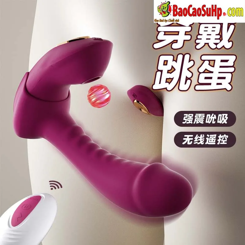 Red Gina Remote Control Panty Vibrator Egg — hình 3