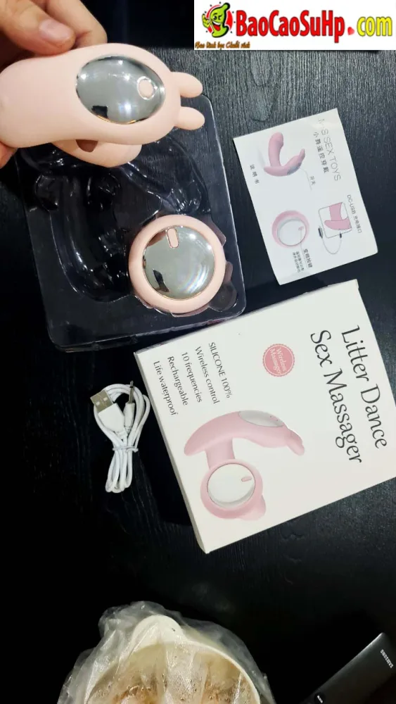 Bunny Little Dance Remote Control Soft Panty Vibrating Egg — hình 3
