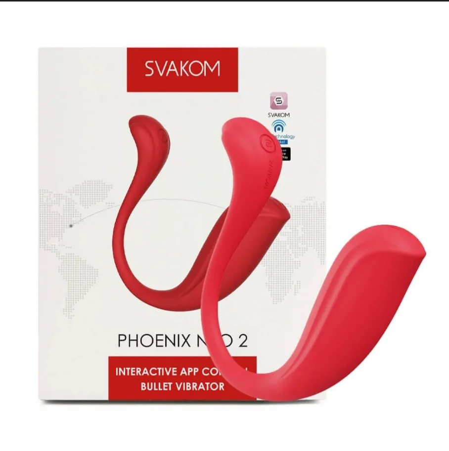 Savakom Phoenix Neo 2 App-Controlled Silicone Vibrating Egg — Superior Material and Safe Usage