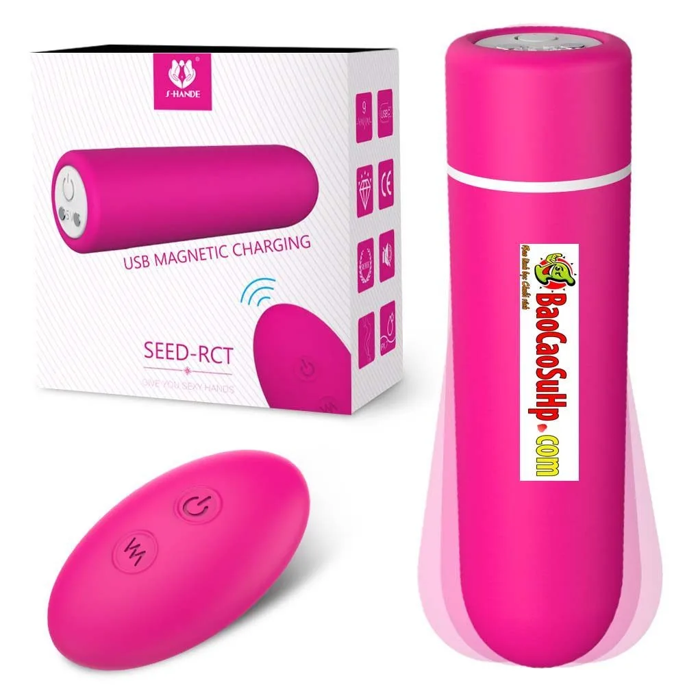 Shand Seed Mini Bullet Vibrator Remote Control Strong Vibe — hình 3