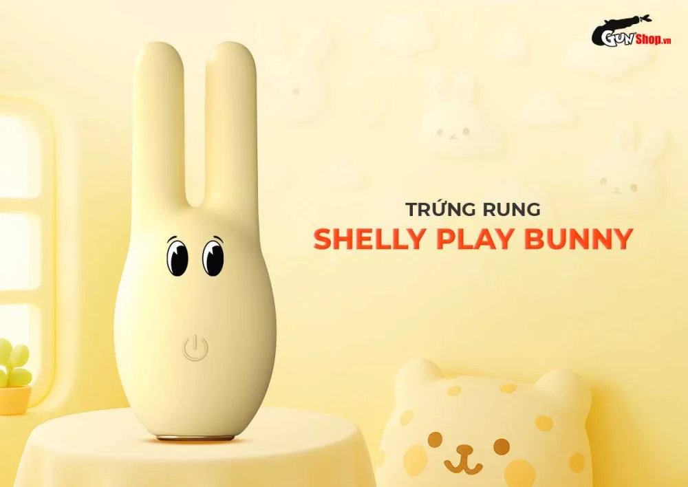 Shelly Bunny Rabbit Shape Compact Powerful Waterproof Vibrator