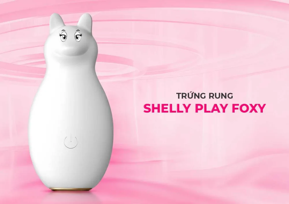 Shelly Play Foxy Mini Vibrator Cute Fox Design