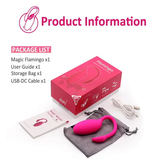 Flamingo Swan Vibrating Egg USB Rechargeable Multispeed — A Sensational Experience for Couples & Individuals