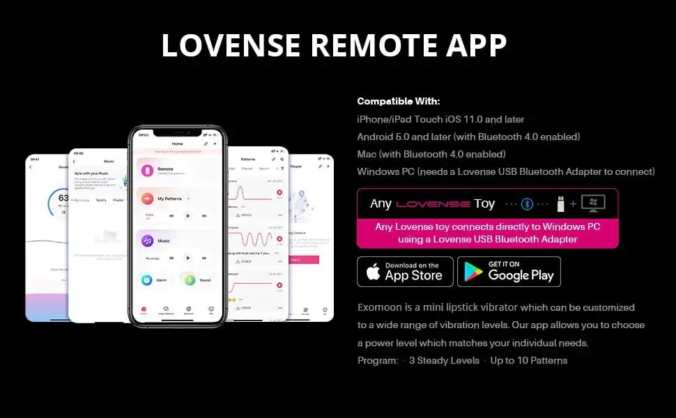 Wireless Lipstick Vibrator Phone Remote Control — hình 3